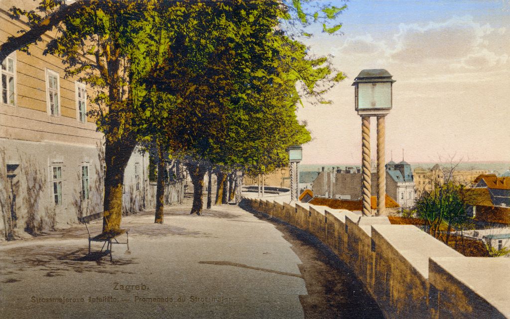 Strossmayerovo šetalište. oko 1920.-1925. godine